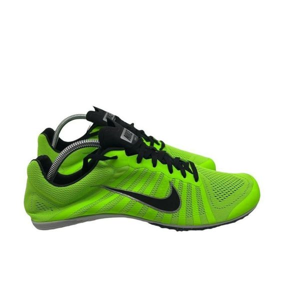 Nike Men's Zoom D Track Spikes Distance Running Shoes Green 819164-300 10M New